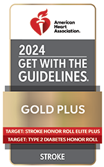 Gold Plus Award from the American Heart Association