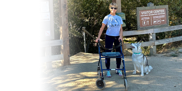 Hip Surgery Puts a Trailblazer Back on Track Hip Surgery Puts a Trailblazer Back on Track